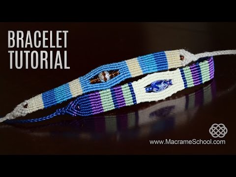Spiral Macrame Patterns DIY Macrame Spiral Bracelets
