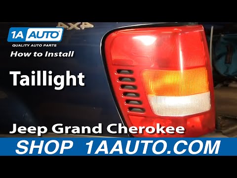 How to Replace Tail Light 03-04 Jeep Grand Cherokee