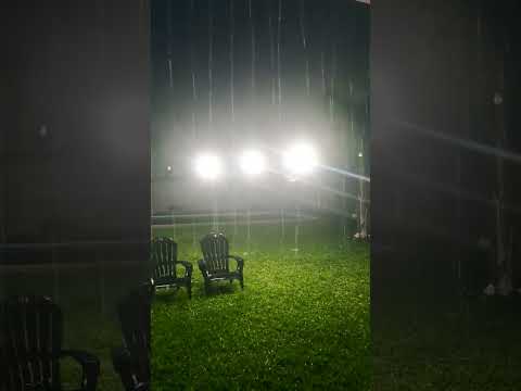 Llueve en Timbues, Santa fe! 19:15 hs algunas piedritas #lluviasfuertes