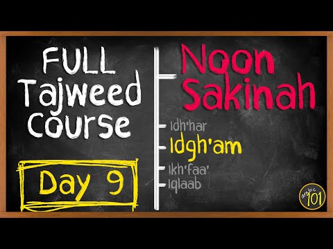 The BEST 30-day Program for Tajweed - DAY 9 | Arabic101