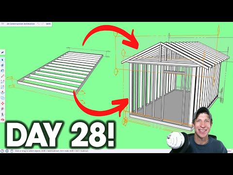 Learn SketchUp in 30 Days DAY 28 - Creating a CONSTRUCTION ANIMATION