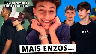 ENZOS pagando de CRIA (de novo...)