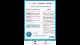 Czytaj Ulotki Leków