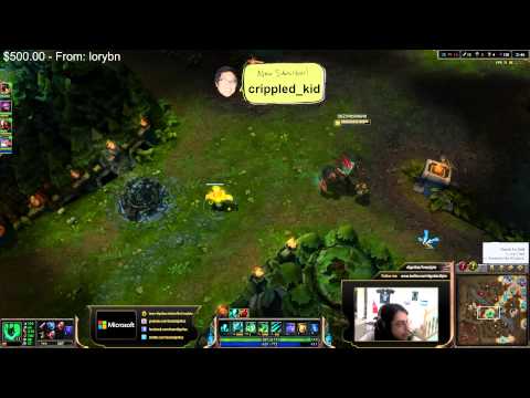 imaQtpie - AD Thresh vs Jinx - bot «Maniac» (Diamond I)