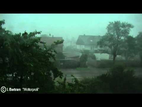 Gewitter 11.9.2011: Platzregen, Sturmböen