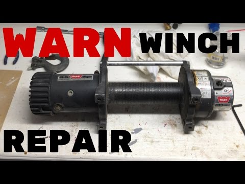 WARN WINCH REPAIR | Rebuilding Warn 9.5XP Winch