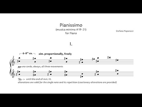 Stefano Paparozzi – Pianissimo