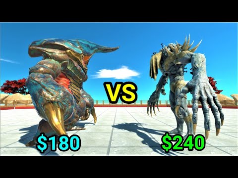 Ranthorn vs scourge 5 round no cut Animal Revolt Battle Simulator