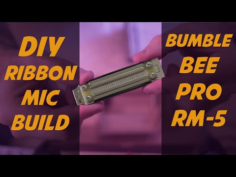 DIY Ribbon Mic Build - Bumblebee Pro RM-5