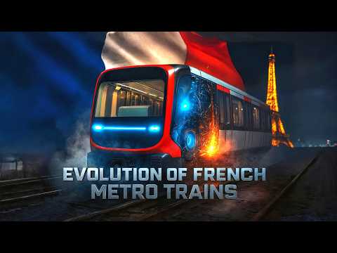 🇫🇷 Evolution of French Metro Trains (1900–2025) — From Historic Classics to Futuristic Models