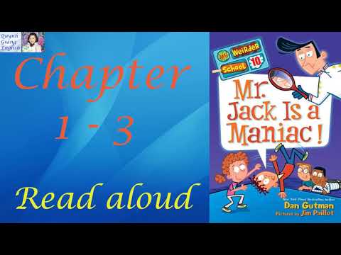 My Weirder School #10 Mr. Jack is a Maniac by Dan Gutman - Chapter 1 - 3 | Kids books read aloud