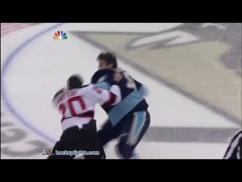 Ryan Carter vs Robert Bortuzzo Feb 10, 2013