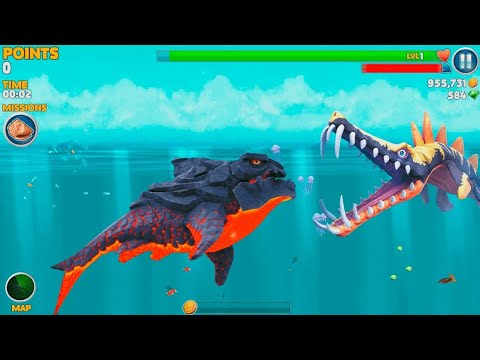 Hungry Shark Evolution - New Giant Monster Fin, Finn n Finny Special Shark - All 27 Sharks Unlocked