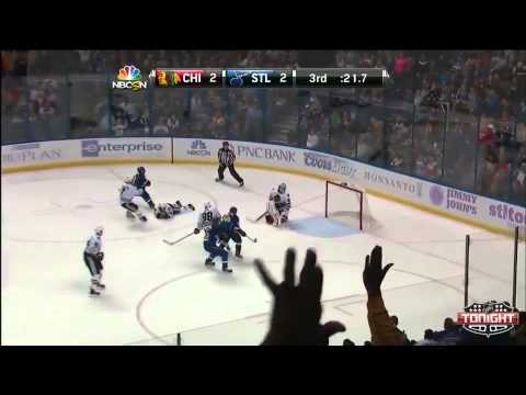 Alex Steen's Game Winner With 21.1 Seconds Left! - October 9th, 2013