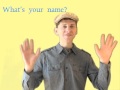 What's Your Name? Song for Kids 