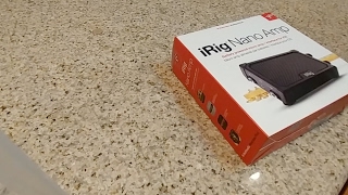 Video thumbnail for iRig Nano Amp Unboxing by Chris Voss
