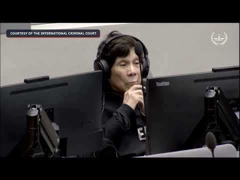 Rodrigo Duterte appears again at ICC hearing ahead of November 30 trial