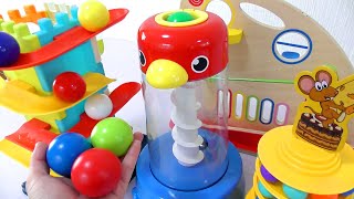 Marble run race  ☆ Summary video of over 10 types of Colorful marble .Compilation  1h video ！