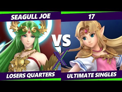 S@X 341 Losers Quarters - Seagull Joe (Palutena) Vs. 17 (Zelda) Smash Ultimate - SSBU