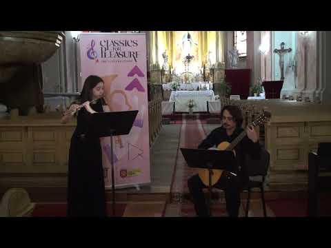 B. Bartok - Dansurile românești - Emma Gherganu - flaut, Ioan Bănescu - chitară - 01429