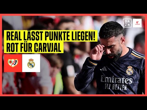 Spitzenreiter strauchelt bei Vallecano! Rayo Vallecano - Real Madrid 1:1 | LaLiga | DAZN Highlights