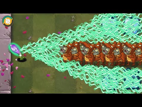 Pvz 2 - 100 Plant Max Level Vs 100 Imp Red Dragon Zombie !! Who Will Win?