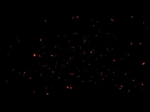 Fire Particles 4K Overlay | Fire Particles | Green Screen Alpha