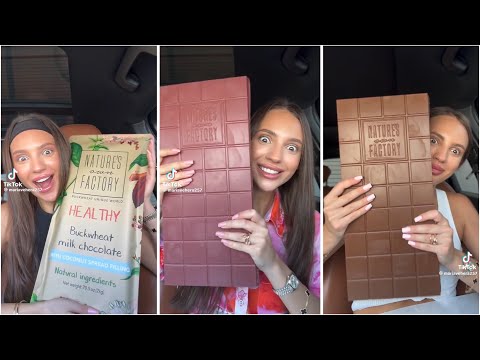 Giant Viral dubai chocolate mukbang compilation