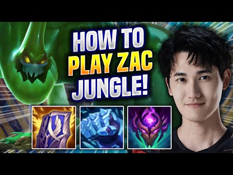 LEARN HOW TO PLAY ZAC JUNGLE LIKE A PRO! - TES Karsa Plays Zac Jungle vs Jarvan! | How to Jungle