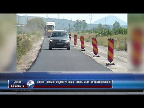 Fostul „drum al rusinii” Sercaia - Hoghiz va intra in modernizare