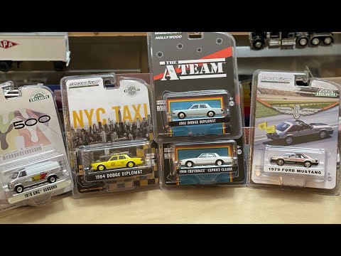 New Greenlight 1/64 Dodge Diplomat | Ford Mustang Pace Car | Caprice | Van Dura #Diecast