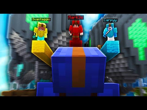 I Played a BedWars MANHUNT Against 3 YouTubers!