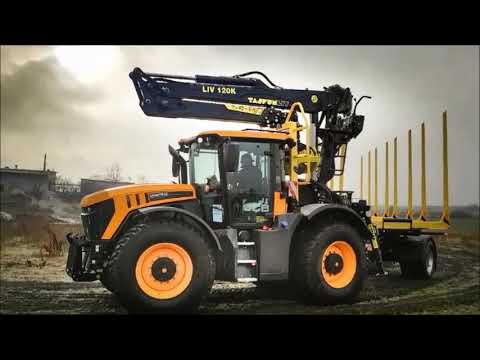 Tajfun Liv crane L120K + Fastrac