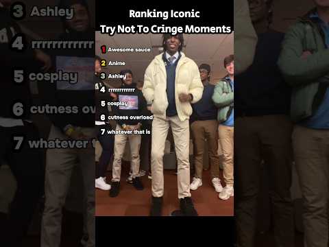Try not to Cringe challenge.                          #funny #ranking