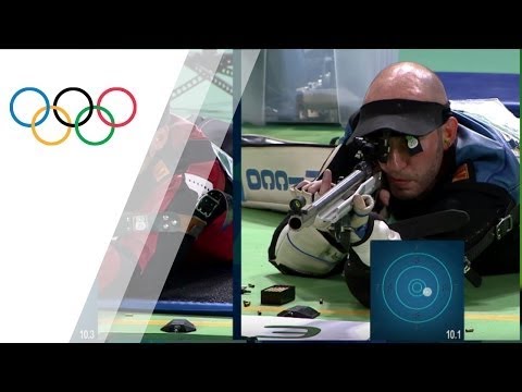 Campriani wins gold in Men's 50m Rifle 3 Positions[Gary Speed]