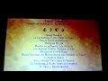 Closing To The Hunchback Of Notre Dame 1997 VHS