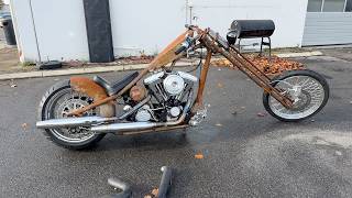 Motocyclette Harley Davidson Projekt med l&aring;nggaffel | Image 4 - Autoline