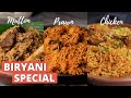 3 Must Try Biryani Recipes Mutton Biryani Chicken Biryani Prawn Biryani