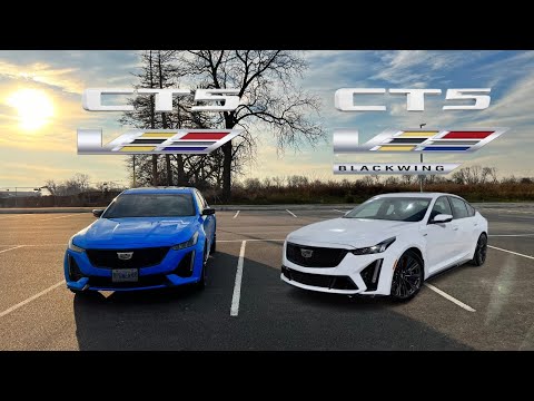 2023 Cadillac CT5-V vs CT5-V Blackwing Comparison