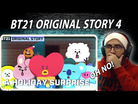 Stolen Christmas!? - Shiki Reacts To BT21 ORIGINAL STORY EP.04 - THE UNINVITED GUEST | Reaction