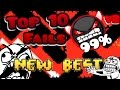 Top 10 Most Stupid Fails Ever In Insane Demons #2 [GEOMETRY DASH]