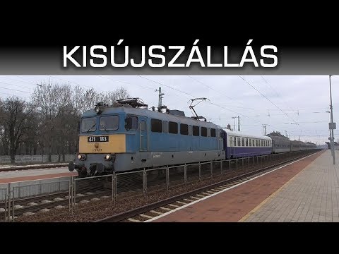 Vonatok Kisújszálláson / Trains in Kisújszállás