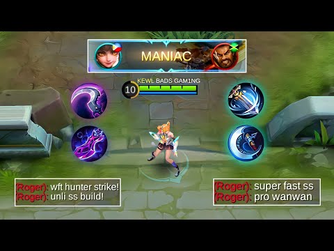 WANWAN UNLI ULTIMATE BUILD ( Auto Maniac🔥 ) | MLBB