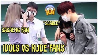 Kpop Idols vs Rude fans (BTS BLACKPINK NEWJEANsIVE
