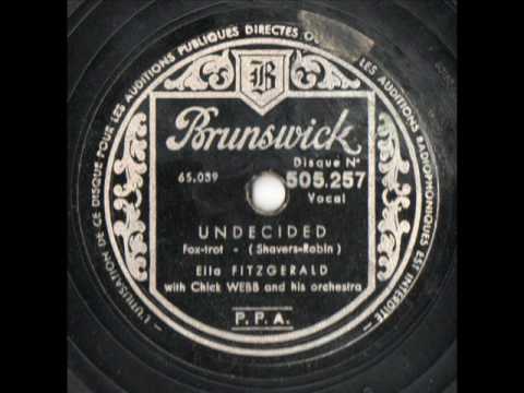 Undecided - Ella Fitzgerald