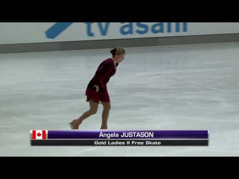 Angela Justason- Gold Ladies II  Free Skating - 2016 Oberstdorf