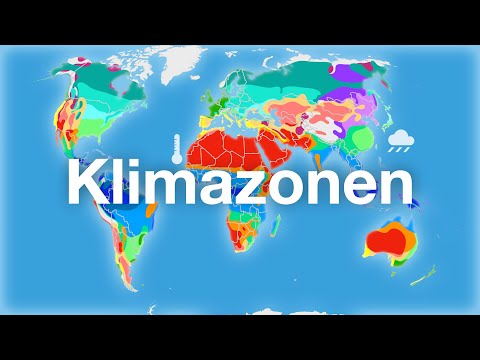 Klimazonen - Effektive Klimaklassifikation