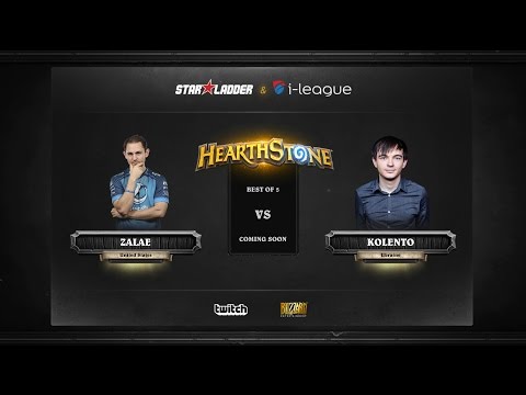 [EN] Zalae vs Kolento | SL i-League Hearthstone StarSeries Season 3 (18.05.2017)