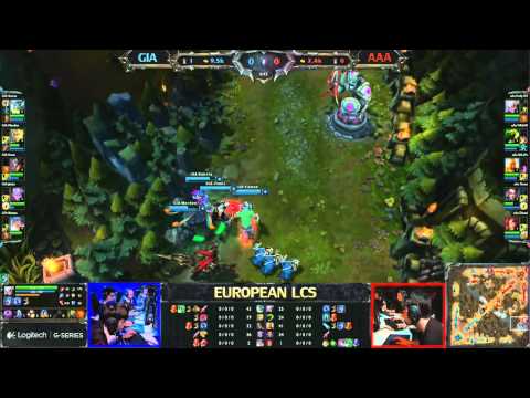 GIA vs AAA - LCS 2013 EU Spring W9D2 (English)
