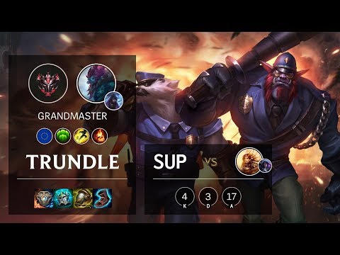 Trundle Support vs Leona - EUW Grandmaster Patch 10.11